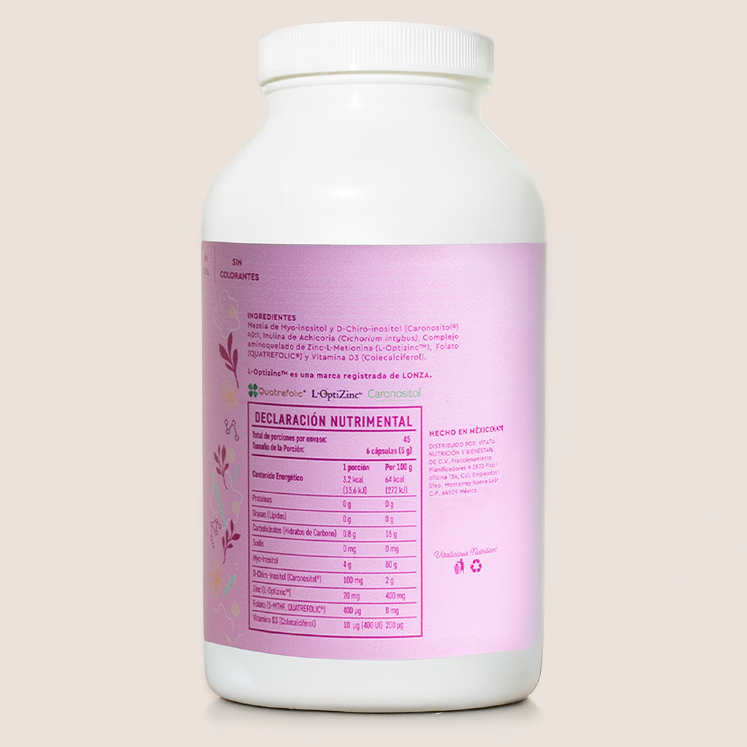 Myo & D-Chiro Inositol Capsulas 45dias