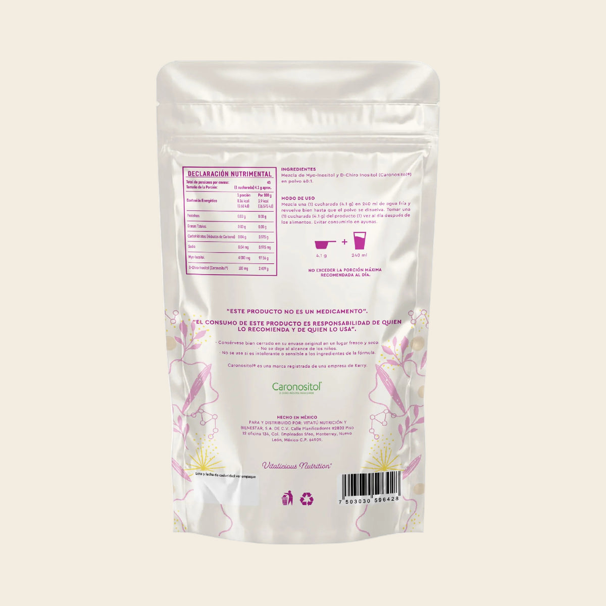Myo & D-Chiro Inositol Puro