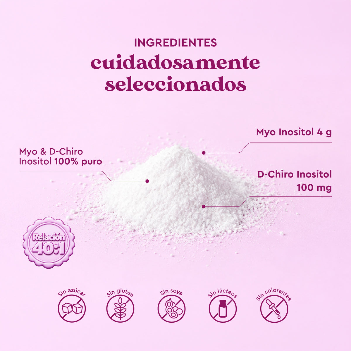 Myo & D-Chiro Inositol Puro