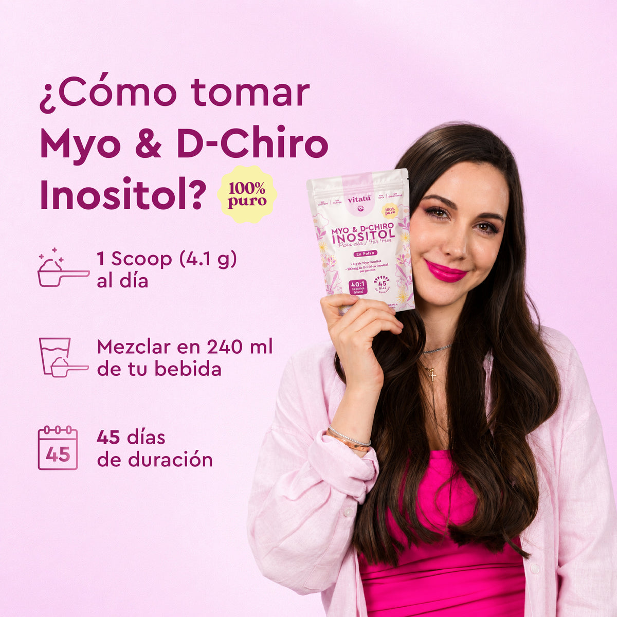 Myo & D-Chiro Inositol Puro