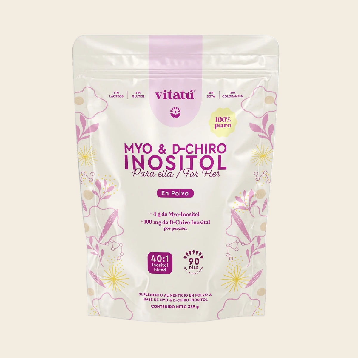 Myo & D-Chiro Inositol Puro