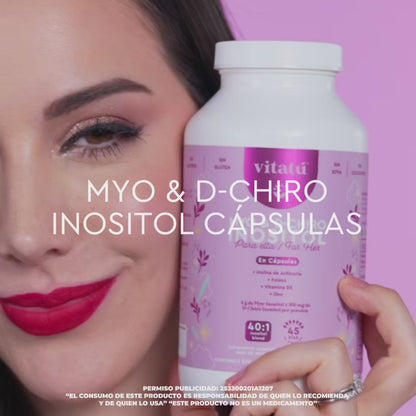 Myo & D-Chiro Inositol Capsulas 45dias